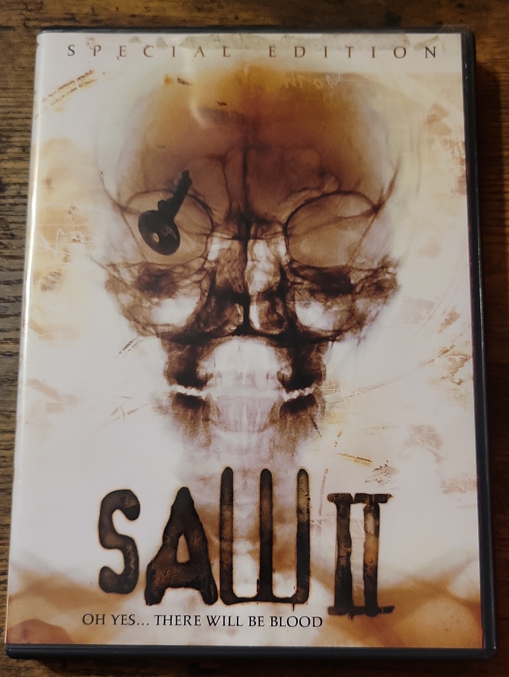 SAW II Special Edition DVD - Brown Skull Cover